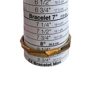 Vintage Octagonal Gold Tone Bangle Bracelet - Unusual Modern Shape